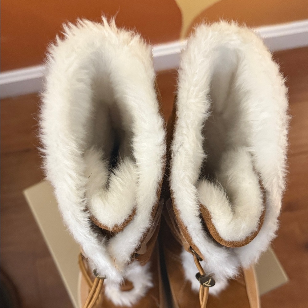 Sperry Brown Suede Winter Boots - Picture 2 of 6